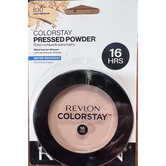 Revlon Other - Revlon Colorstay Pressed Powder 830 Light  Shine Oil Free Long Lasting NEW 16 HR